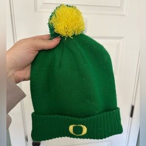 Oregon duck beanie